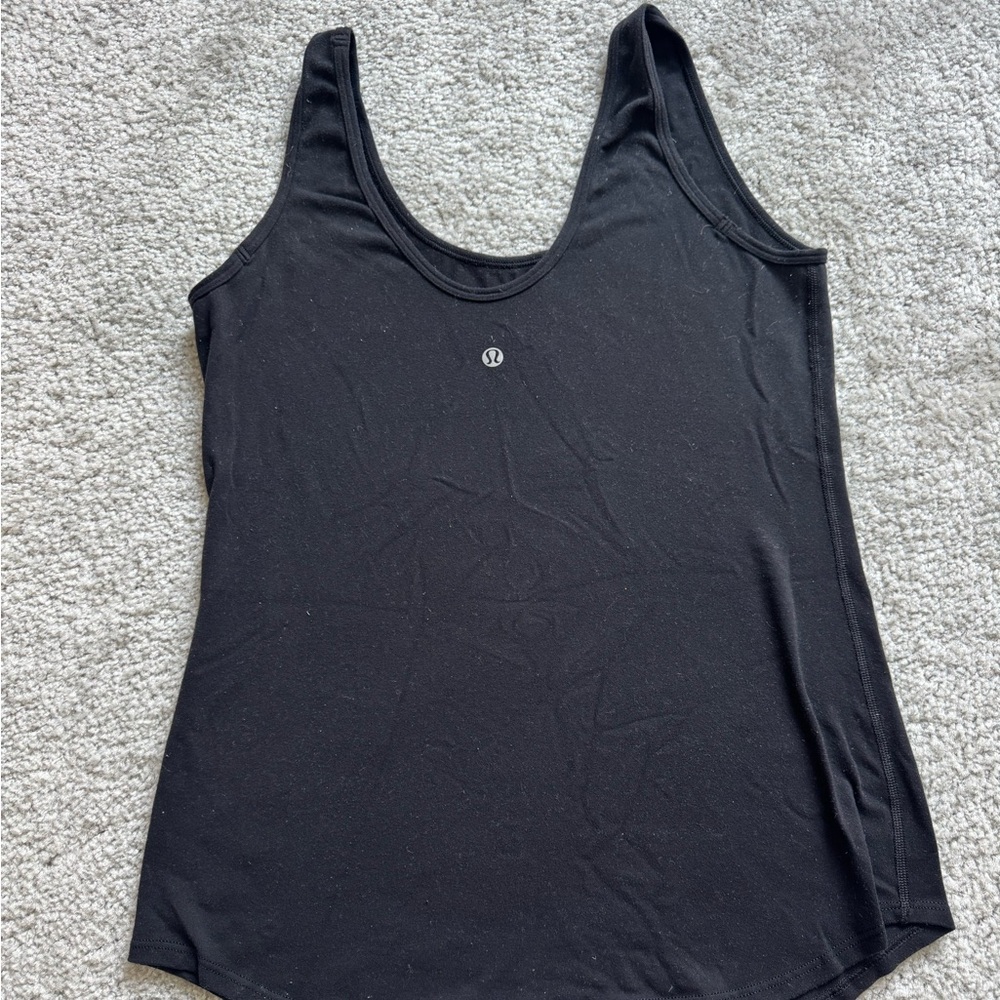 Lululumon black tank top
